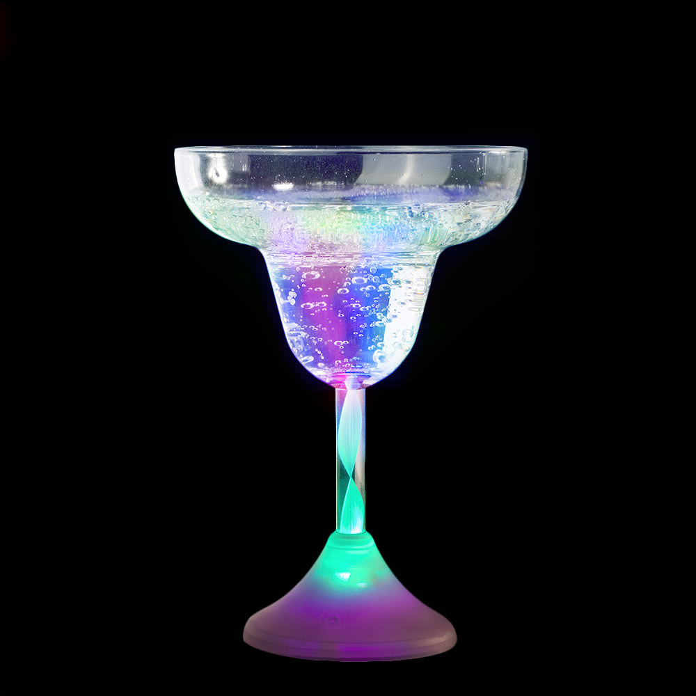 Flashing Margarita Glass